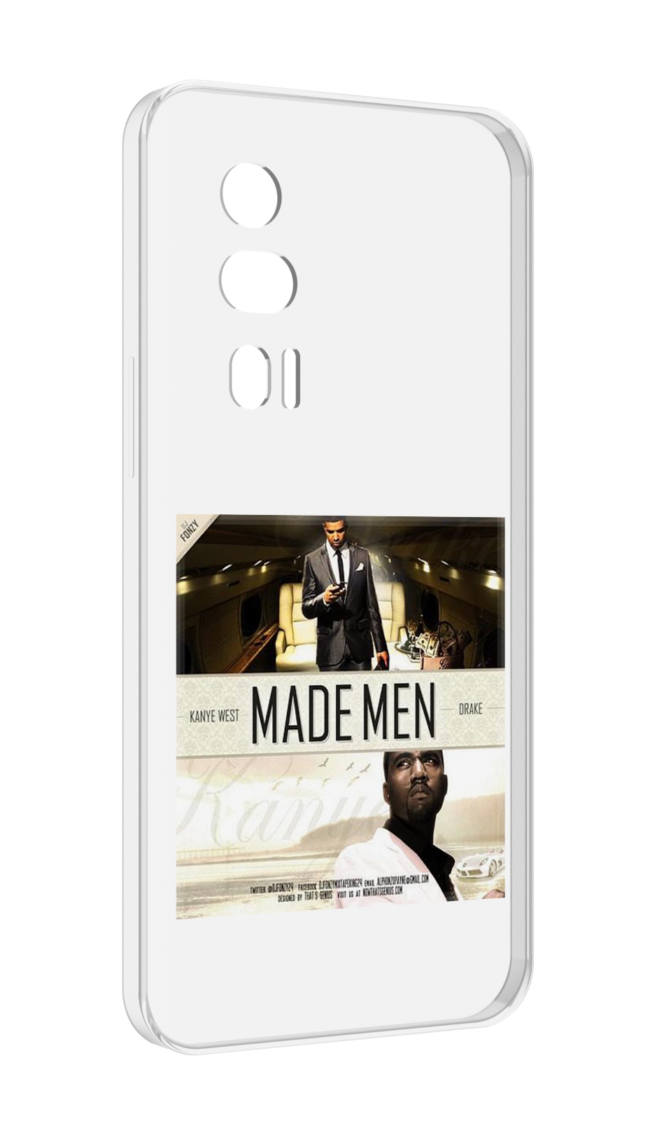 Чехол MyPads Kanye West & Drake - Made Men для Xiaomi Redmi K60 противоударный, Tocco
Чехол MyPads Kanye West & Drake - Made Men для Xiaomi Redmi K60 противоударный, Tocco