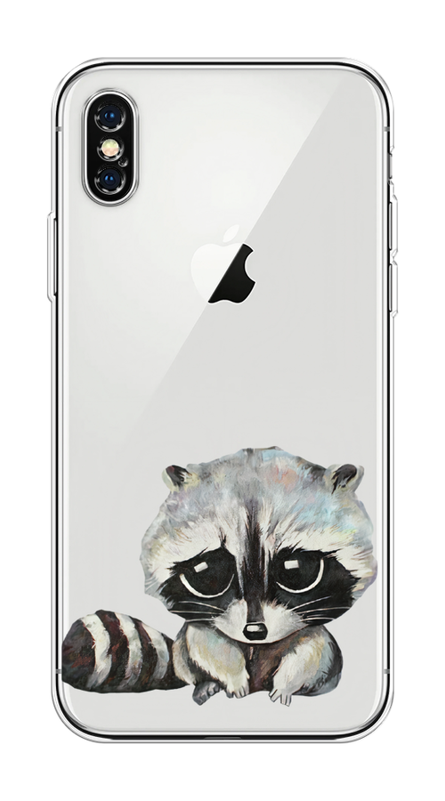 Чехол на Apple iPhone XS Max "Большеглазый енот", Серый;черный;прозрачный, 11950-1
Чехол на Apple iPhone XS Max "Большеглазый енот", Серый;черный;прозрачный, 11950-1
