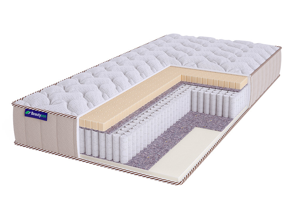 Матрас Beautyson Roll Spring Soft Latex 3 S1200 Lux 80х195, Бежевый;белый;серый;серебристый, Roll Spring Soft Latex 3 S1200 Lux
Матрас Beautyson Roll Spring Soft Latex 3 S1200 Lux 80х195, Бежевый;белый;серый;серебристый, Roll Spring Soft Latex 3 S1200 Lux