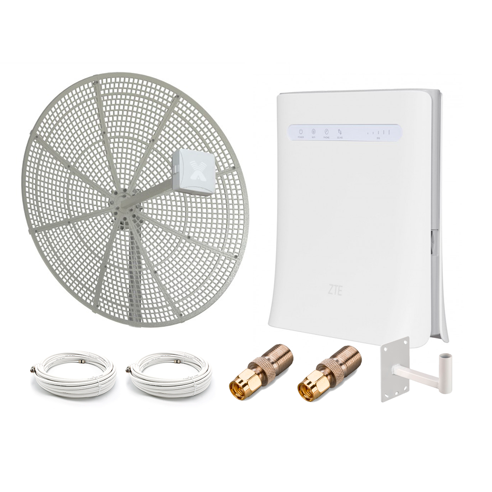 Роутер под сим-карту 3G/4G (LTE) cat. 6 c усиливающей антенной MIMO 24 dBi NET-MFV024
Роутер под сим-карту 3G/4G (LTE) cat. 6 c усиливающей антенной MIMO 24 dBi NET-MFV024
