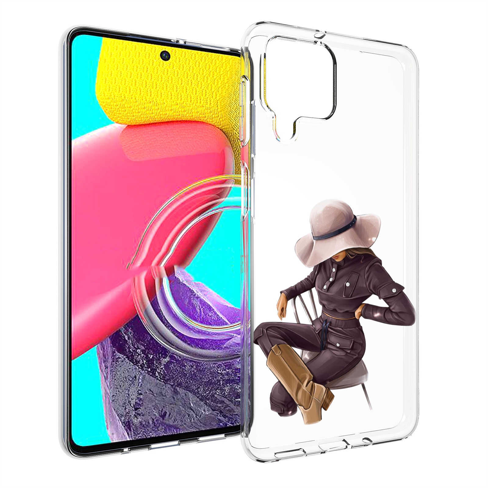 Чехол Mypads Загадочная-Девушка-В-Костюме Женский Для Samsung Galaxy M53 (Sm-M536), Прозрачный, Tocco
Чехол Mypads Загадочная-Девушка-В-Костюме Женский Для Samsung Galaxy M53 (Sm-M536), Прозрачный, Tocco