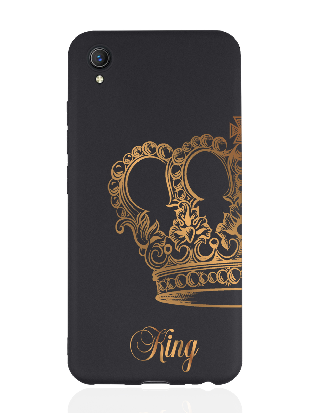 Чехол MustHaveCase для Vivo Y1S/Y91C Парный чехол корона King черный, Черный;золотистый
Чехол MustHaveCase для Vivo Y1S/Y91C Парный чехол корона King черный, Черный;золотистый