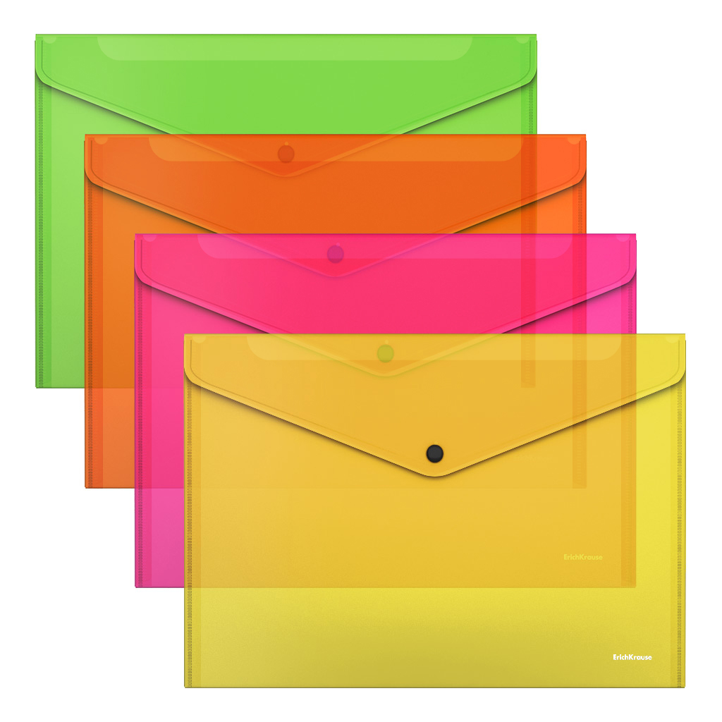 Папка-конверт на кнопке пластиковая ErichKrause Glossy Neon, A4, 24 шт 55152, Разноцветный
Папка-конверт на кнопке пластиковая ErichKrause Glossy Neon, A4, 24 шт 55152, Разноцветный