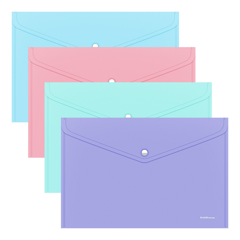 Папка-конверт ErichKrause Diagonal Pastel 52916 пластиковая, A4, в пакете по 24 шт, Разноцветный
Папка-конверт ErichKrause Diagonal Pastel 52916 пластиковая, A4, в пакете по 24 шт, Разноцветный