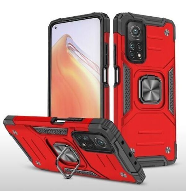 Противоударный чехол на Xiaomi Mi 10T с кольцом держателем на палец подставкой красный, Противоударный чехол для Xiaomi Mi 10T
Противоударный чехол на Xiaomi Mi 10T с кольцом держателем на палец подставкой красный, Противоударный чехол для Xiaomi Mi 10T