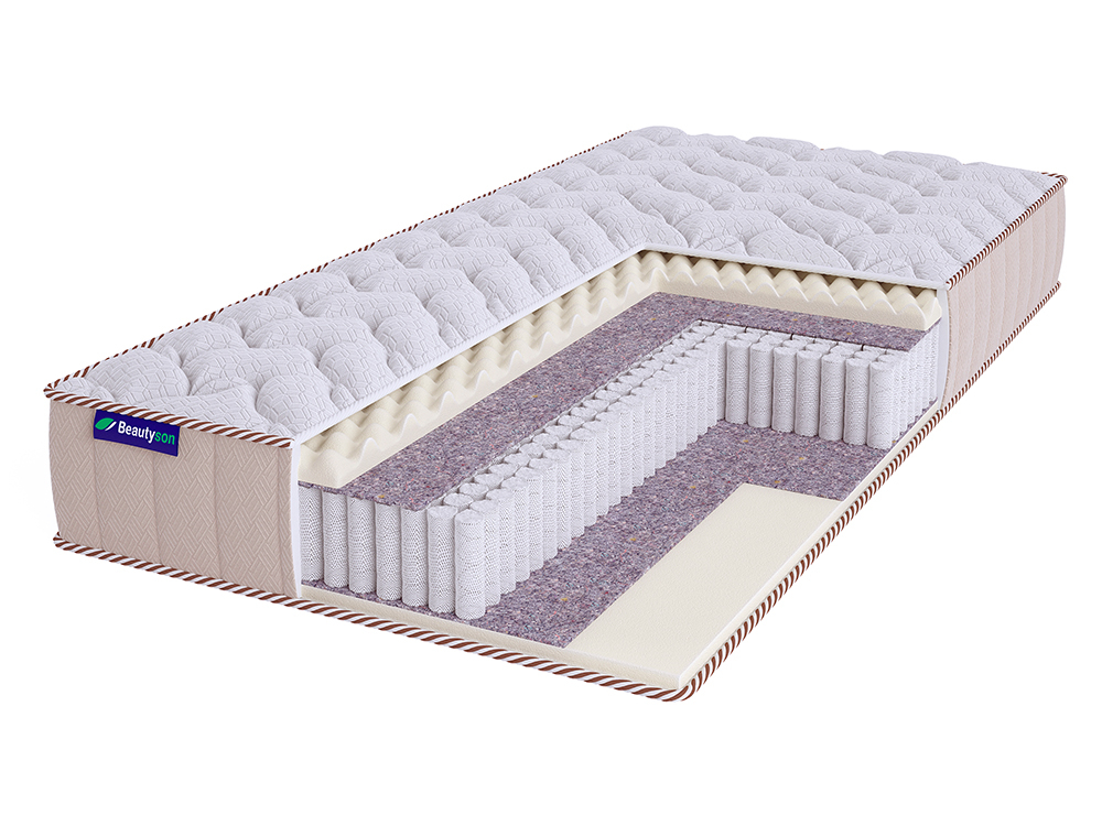 Матрас Beautyson Roll Spring Soft Massage S1200 Lux 80х200, Бежевый;белый;серый;серебристый, Roll Spring Soft Massage S1200 Lux
Матрас Beautyson Roll Spring Soft Massage S1200 Lux 80х200, Бежевый;белый;серый;серебристый, Roll Spring Soft Massage S1200 Lux