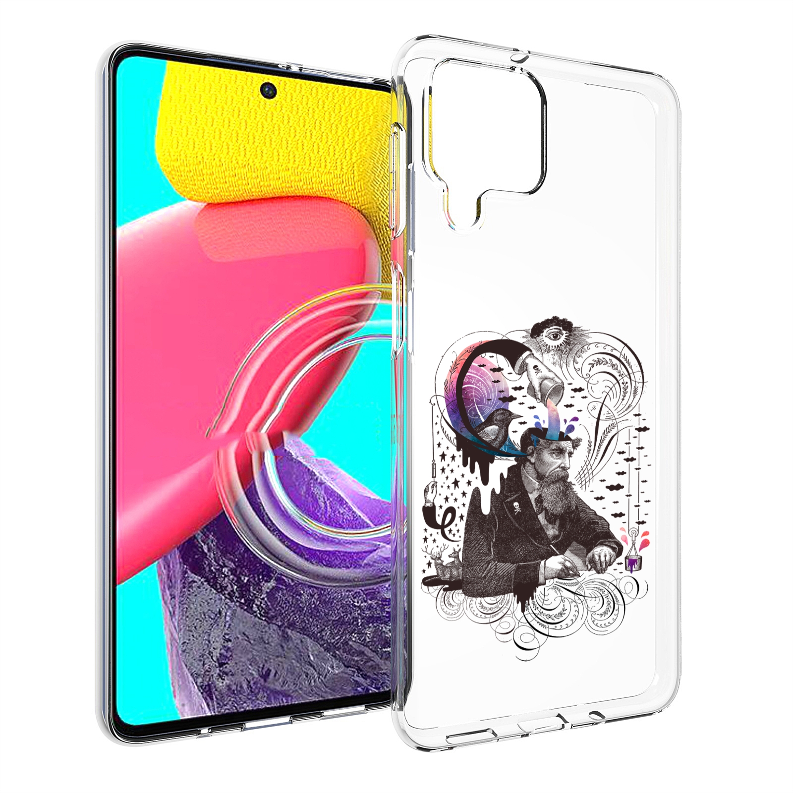 Чехол Mypads Абстракция Думающий Мужчина Для Samsung Galaxy M53 (Sm-M536), Прозрачный, Tocco
Чехол Mypads Абстракция Думающий Мужчина Для Samsung Galaxy M53 (Sm-M536), Прозрачный, Tocco