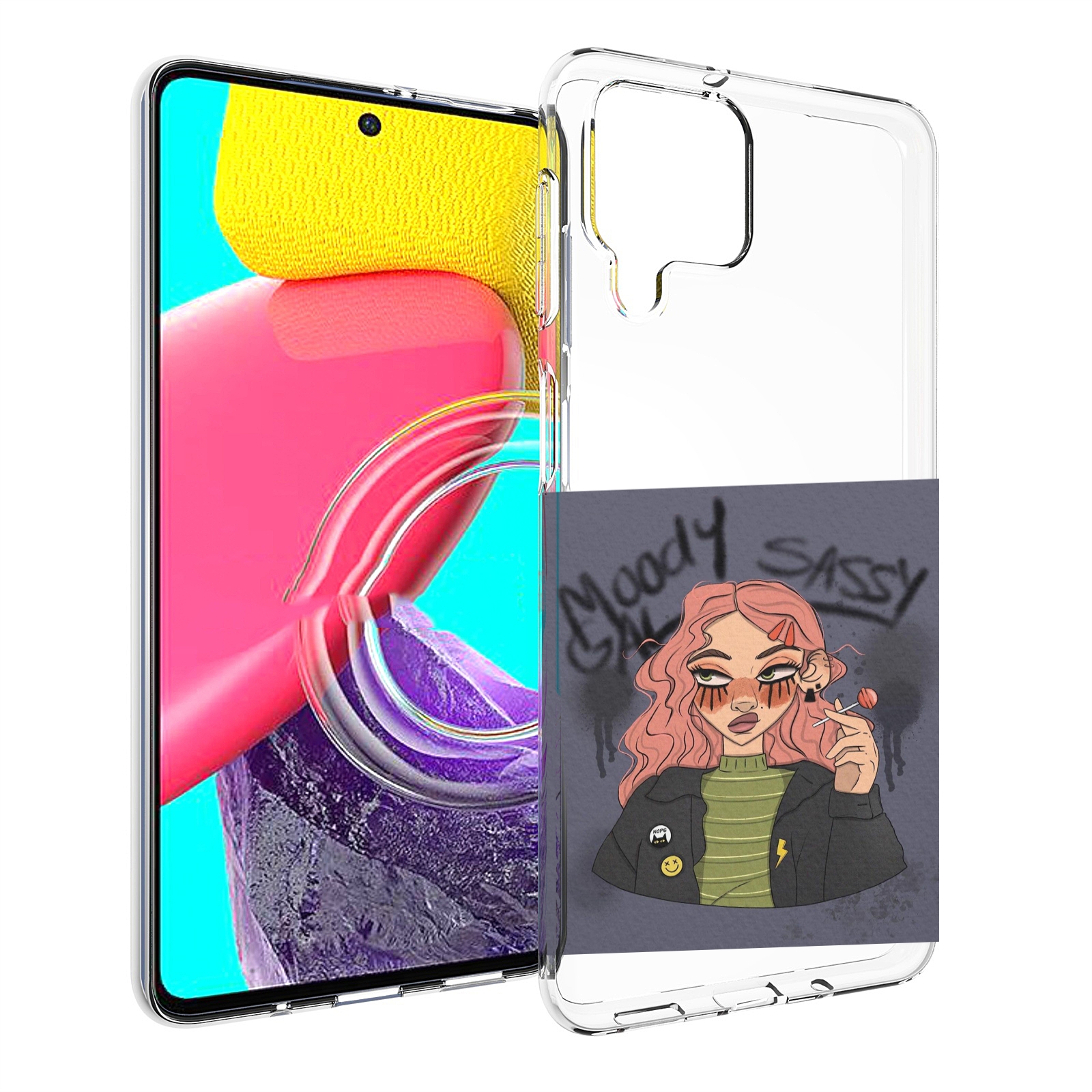 Чехол Mypads Дерзкое-Настроение Женский Для Samsung Galaxy M53 (Sm-M536), Прозрачный, Tocco
Чехол Mypads Дерзкое-Настроение Женский Для Samsung Galaxy M53 (Sm-M536), Прозрачный, Tocco