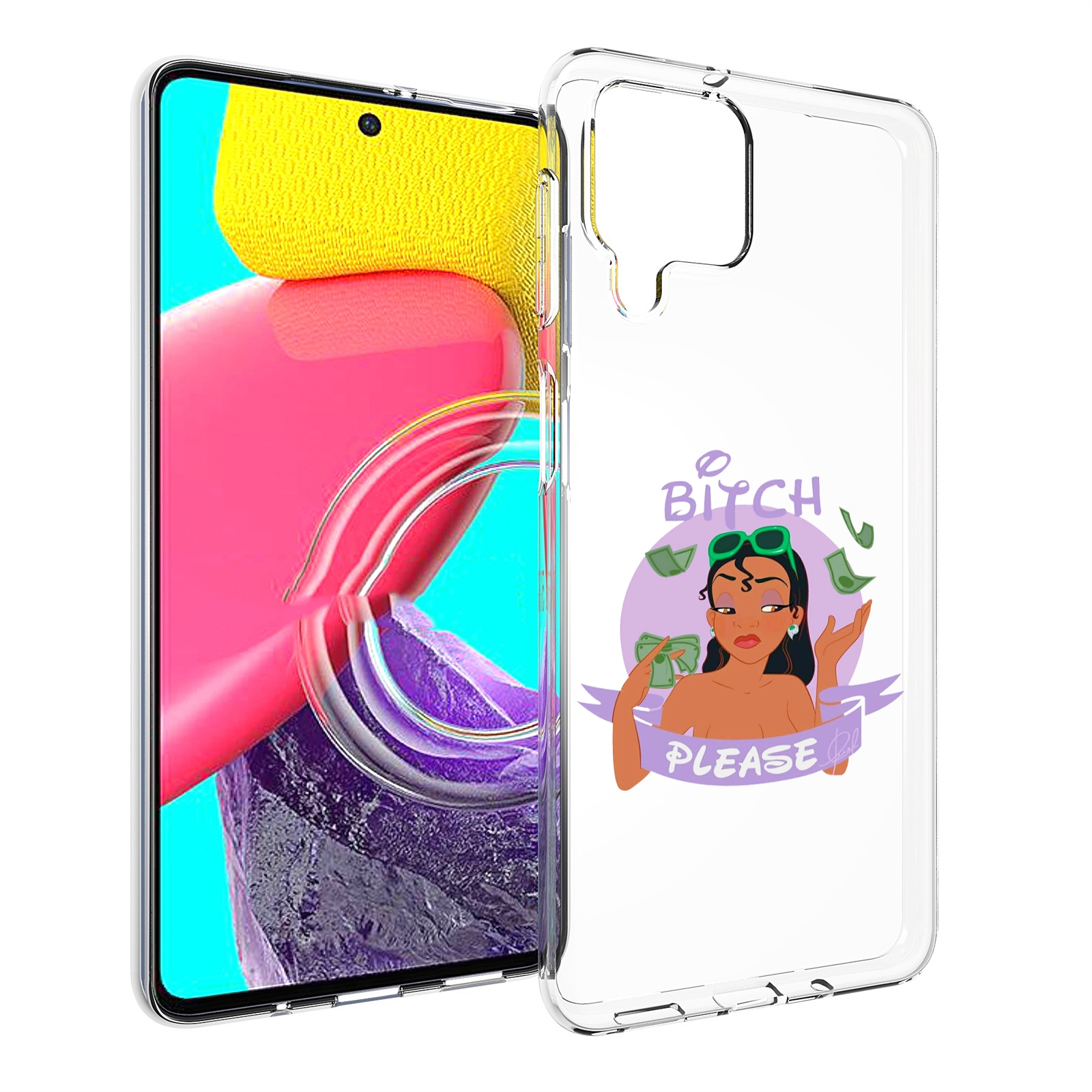 Чехол Mypads Деньги-Пожалуйста Женский Для Samsung Galaxy M53 (Sm-M536), Прозрачный, Tocco
Чехол Mypads Деньги-Пожалуйста Женский Для Samsung Galaxy M53 (Sm-M536), Прозрачный, Tocco