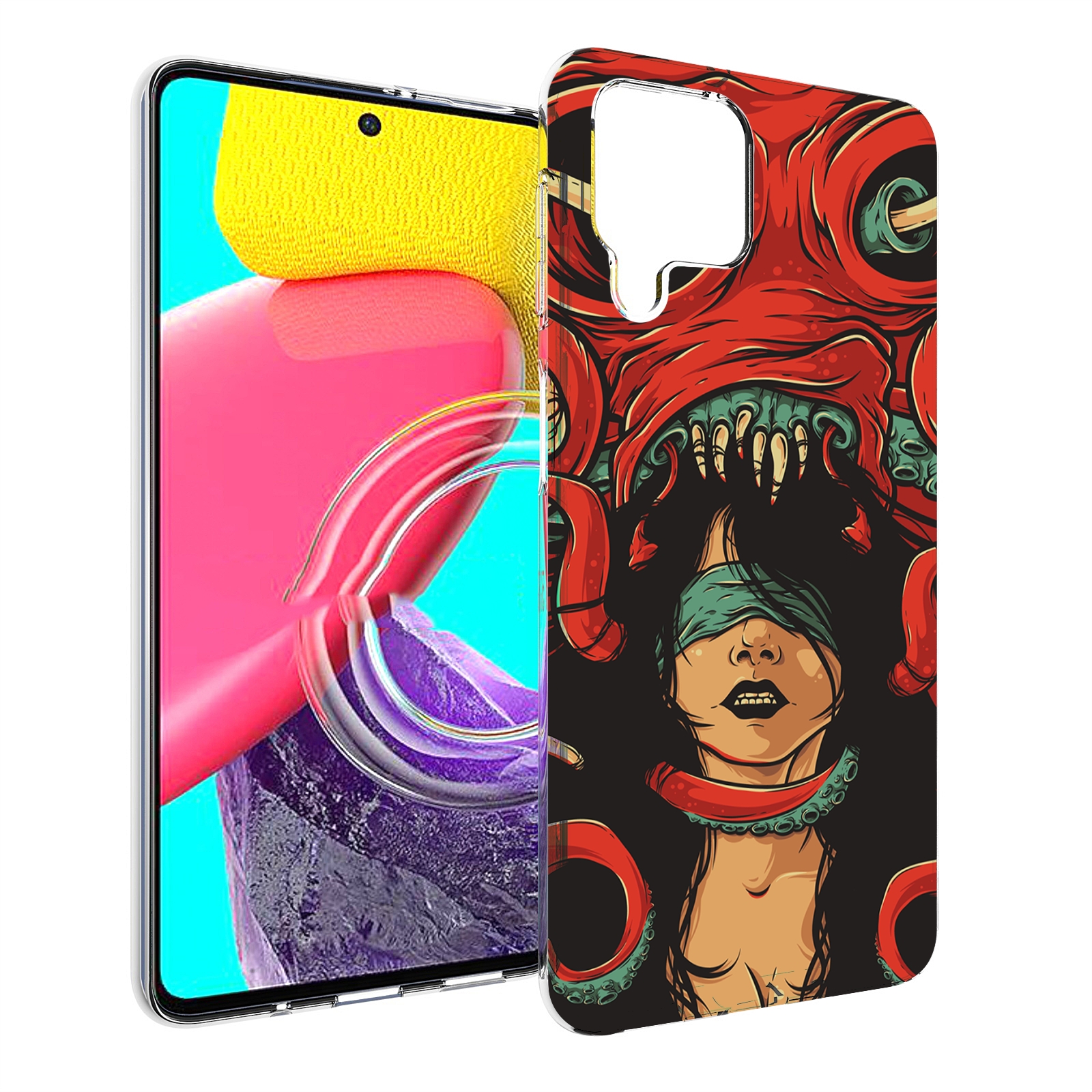 Чехол Mypads Девушку-Съедает-Осьминог Для Samsung Galaxy M53 (Sm-M536), Прозрачный, Tocco
Чехол Mypads Девушку-Съедает-Осьминог Для Samsung Galaxy M53 (Sm-M536), Прозрачный, Tocco