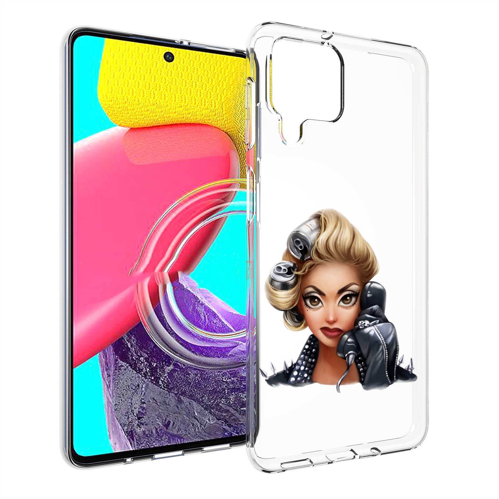 Чехол MyPads девушка-смайлик-с-телефоном женский для Samsung Galaxy M53 (SM-M536), Прозрачный, Tocco
Чехол MyPads девушка-смайлик-с-телефоном женский для Samsung Galaxy M53 (SM-M536), Прозрачный, Tocco