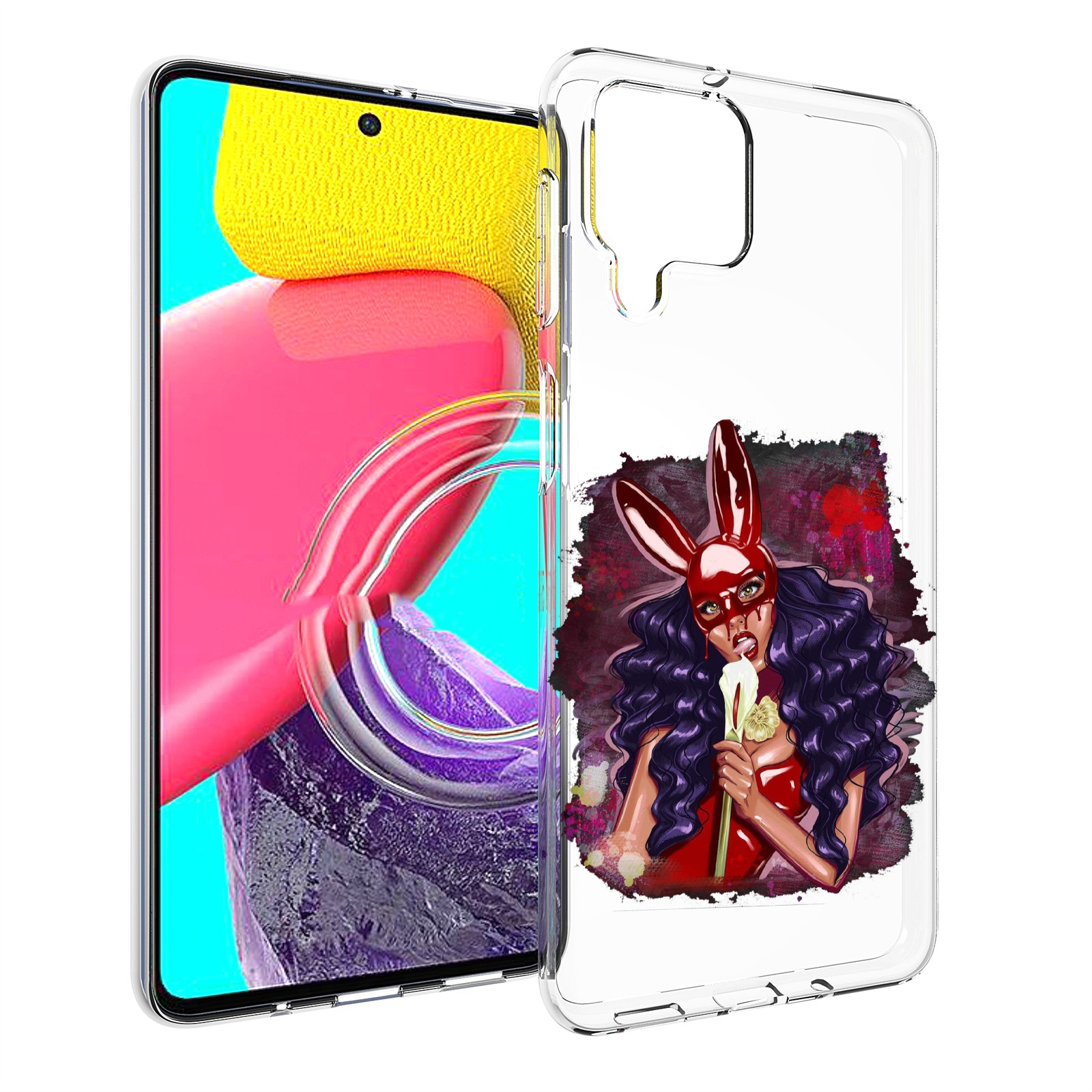Чехол MyPads девушка-с-текучей-маской женский для Samsung Galaxy M53 (SM-M536), Прозрачный, Tocco
Чехол MyPads девушка-с-текучей-маской женский для Samsung Galaxy M53 (SM-M536), Прозрачный, Tocco