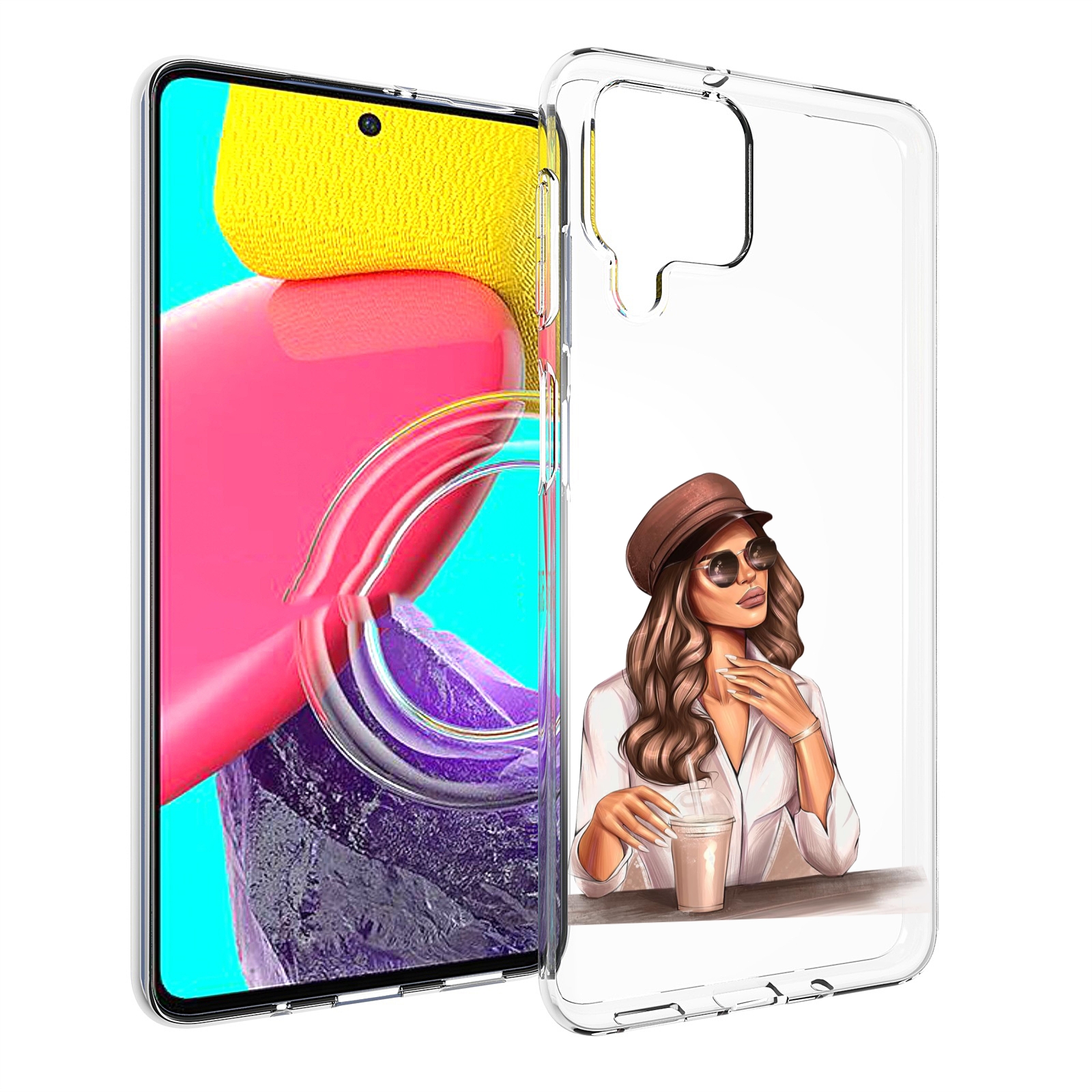 Чехол MyPads девушка-с-милкшейком женский для Samsung Galaxy M53 (SM-M536), Прозрачный, Tocco
Чехол MyPads девушка-с-милкшейком женский для Samsung Galaxy M53 (SM-M536), Прозрачный, Tocco