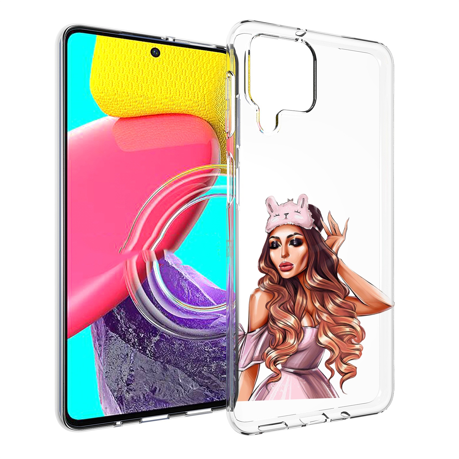 Чехол MyPads девушка-с-маской-для-сна женский для Samsung Galaxy M53 (SM-M536), Прозрачный, Tocco
Чехол MyPads девушка-с-маской-для-сна женский для Samsung Galaxy M53 (SM-M536), Прозрачный, Tocco