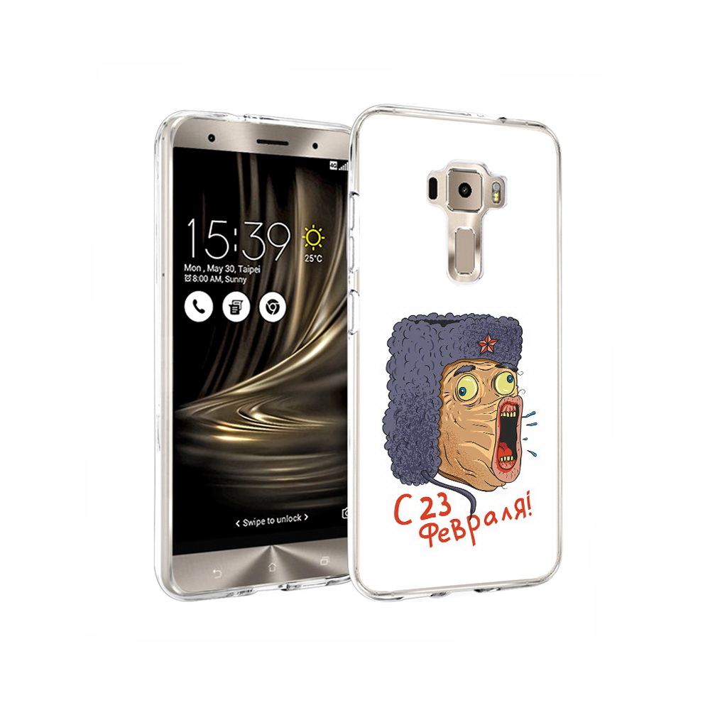 Чехол MyPads Tocco для Asus ZenFone 3 23 февраля смешная эмоция, Прозрачный, Tocco
Чехол MyPads Tocco для Asus ZenFone 3 23 февраля смешная эмоция, Прозрачный, Tocco
