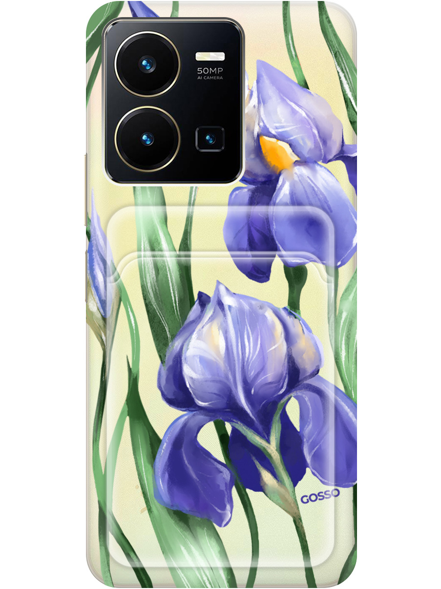 Силиконовый чехол на Vivo Y35 с рисунком "Amazing Irises" прозрачный, Прозрачный;белый;синий, 20012016
Силиконовый чехол на Vivo Y35 с рисунком "Amazing Irises" прозрачный, Прозрачный;белый;синий, 20012016