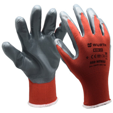 Перчатки с нитриловым покрытием Wurth 899403108 RED NITRILE, класс вязки 13, красные, разм
Перчатки с нитриловым покрытием Wurth 899403108 RED NITRILE, класс вязки 13, красные, разм