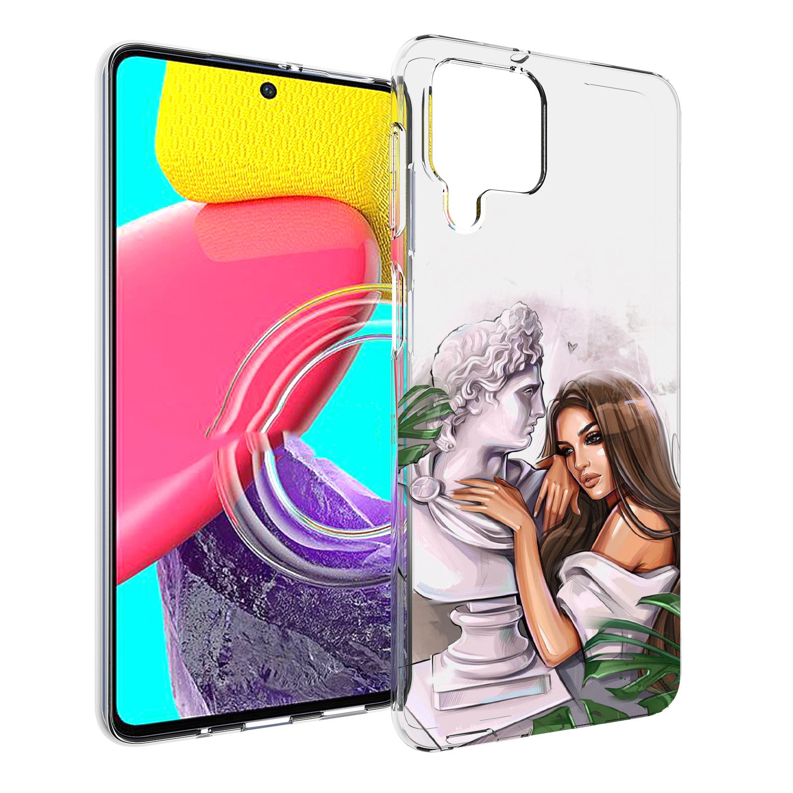Чехол MyPads девушка-модель-со-статуей женский для Samsung Galaxy M53 (SM-M536), Прозрачный, Tocco
Чехол MyPads девушка-модель-со-статуей женский для Samsung Galaxy M53 (SM-M536), Прозрачный, Tocco