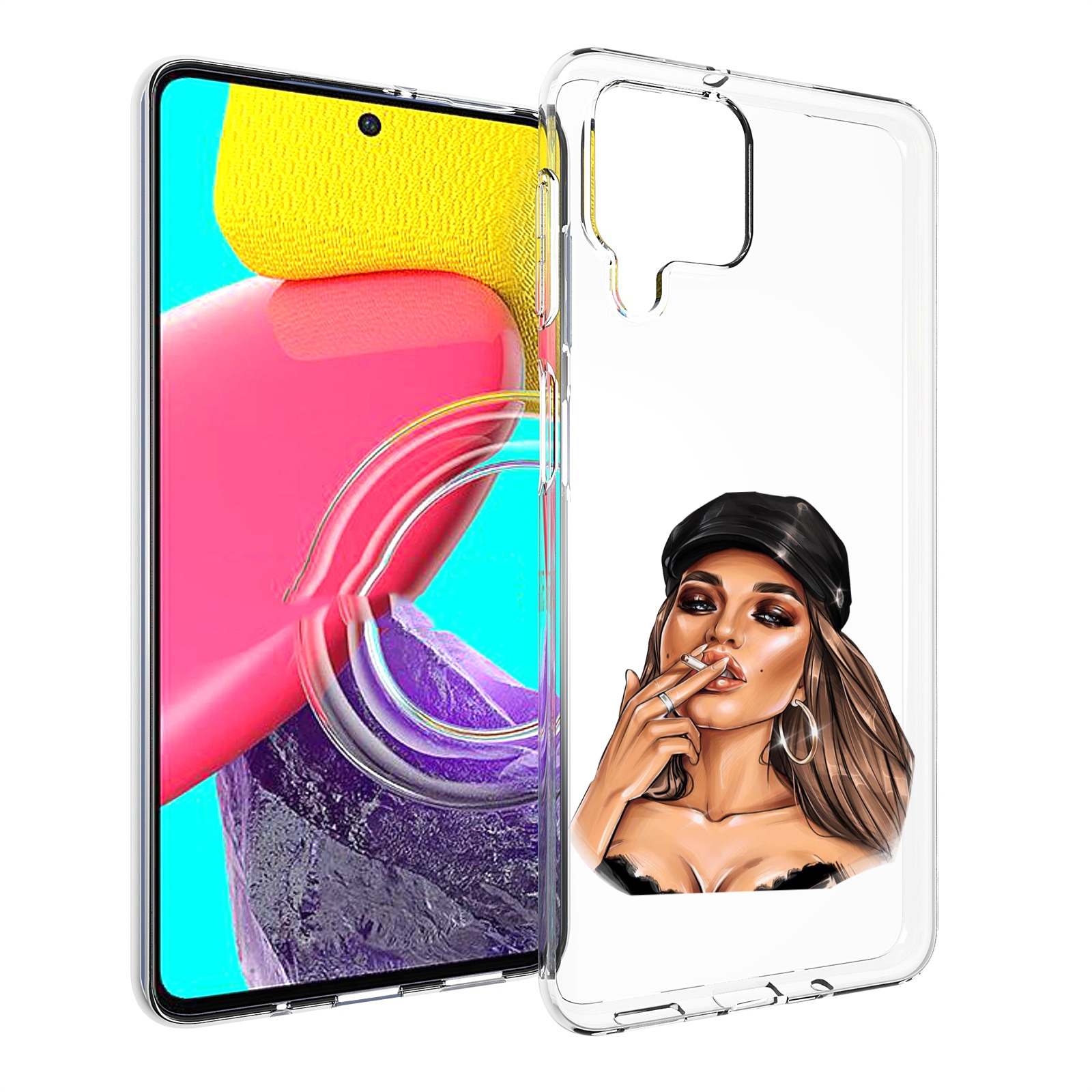 Чехол MyPads девушка-в-шапке-с-сигаретой для Samsung Galaxy M53 (SM-M536), Прозрачный, Tocco
Чехол MyPads девушка-в-шапке-с-сигаретой для Samsung Galaxy M53 (SM-M536), Прозрачный, Tocco