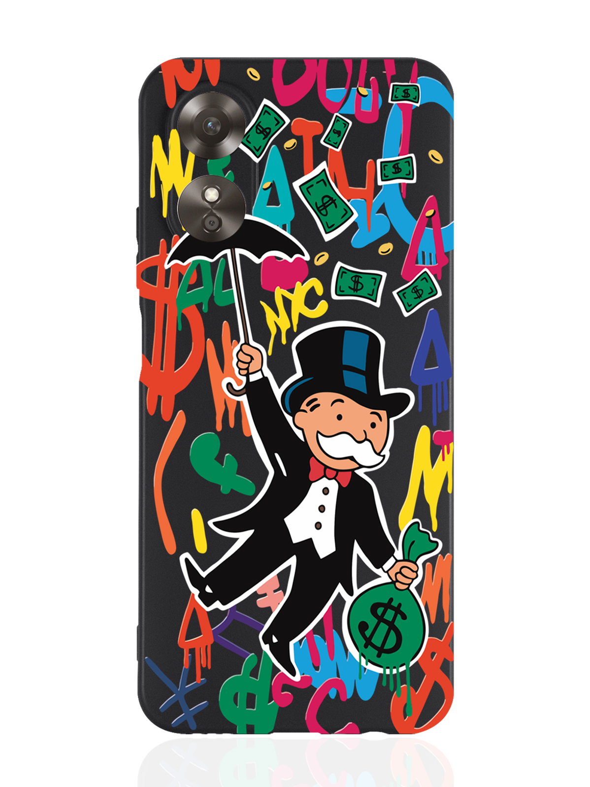 Чехол MustHaveCase для Oppo A17 Rich uncle PennyBags/ Богатенький дядюшка толстосум черный, Оранжевый;черный
Чехол MustHaveCase для Oppo A17 Rich uncle PennyBags/ Богатенький дядюшка толстосум черный, Оранжевый;черный