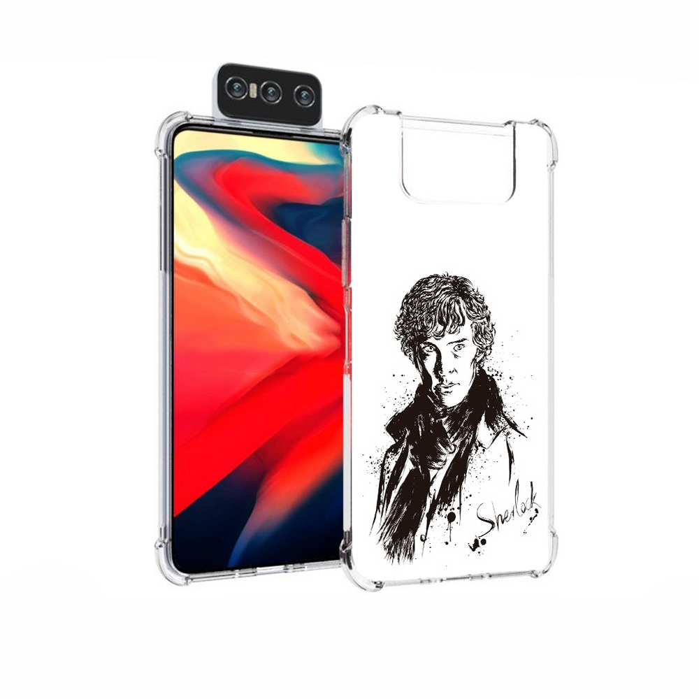 Чехол MyPads Tocco для Asus Zenfone 7 (ZS670KS) шерлок холмс портрет, Прозрачный, Tocco
Чехол MyPads Tocco для Asus Zenfone 7 (ZS670KS) шерлок холмс портрет, Прозрачный, Tocco
