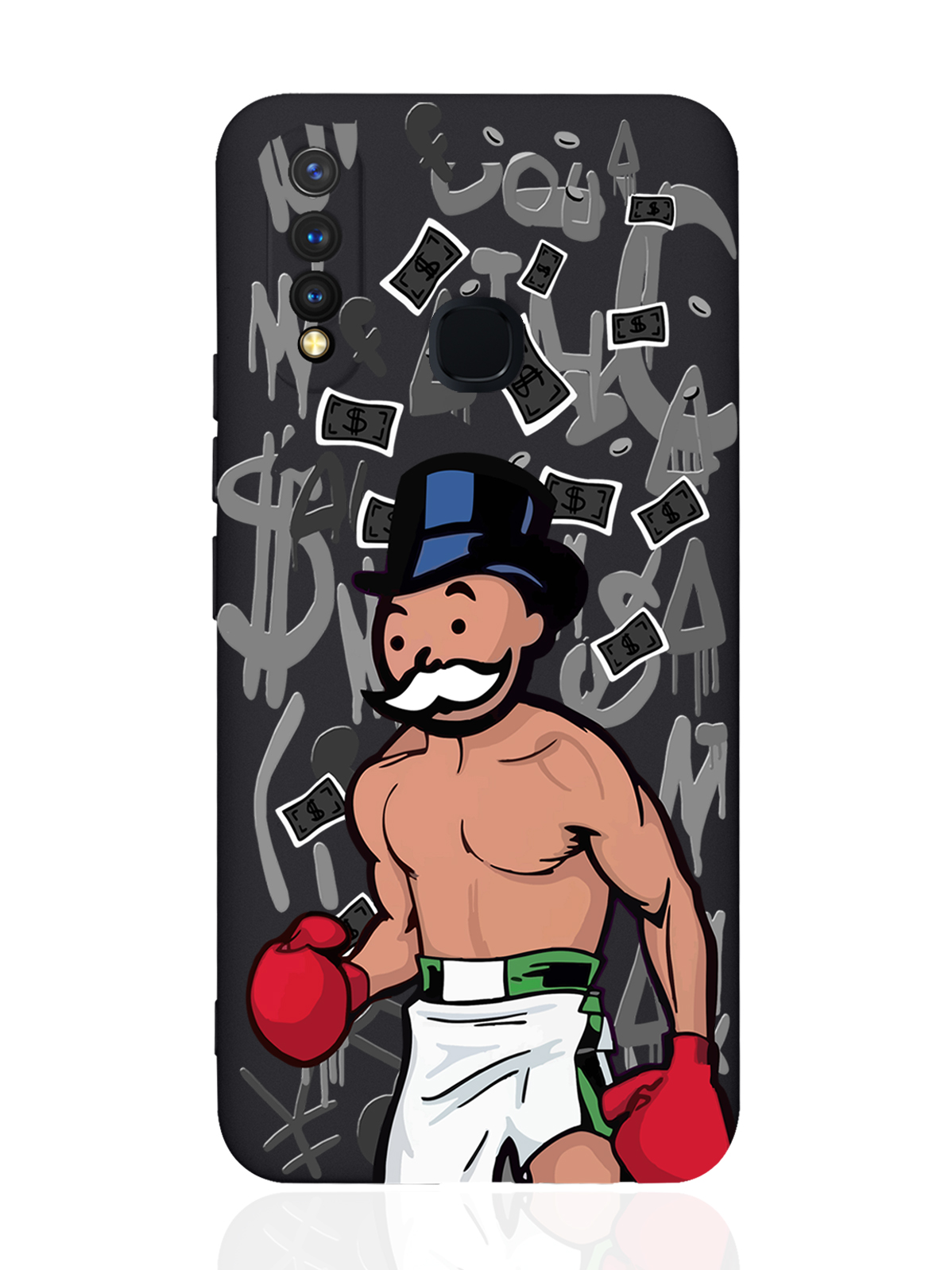 Чехол MustHaveCase для Vivo Y19/U3 Monopoly Boxing Монополия Боксер черный, Разноцветный
Чехол MustHaveCase для Vivo Y19/U3 Monopoly Boxing Монополия Боксер черный, Разноцветный