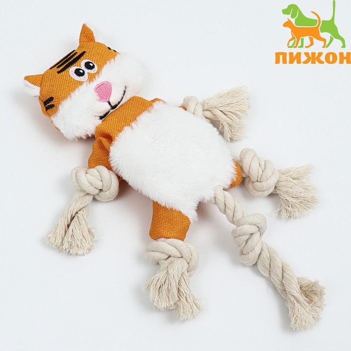 Игрушка для собак Пижон Котэ с пищалкой, с канатом, оранжевый, текстиль, 26 х 28 см, Котэ с пищалкой
Игрушка для собак Пижон Котэ с пищалкой, с канатом, оранжевый, текстиль, 26 х 28 см, Котэ с пищалкой