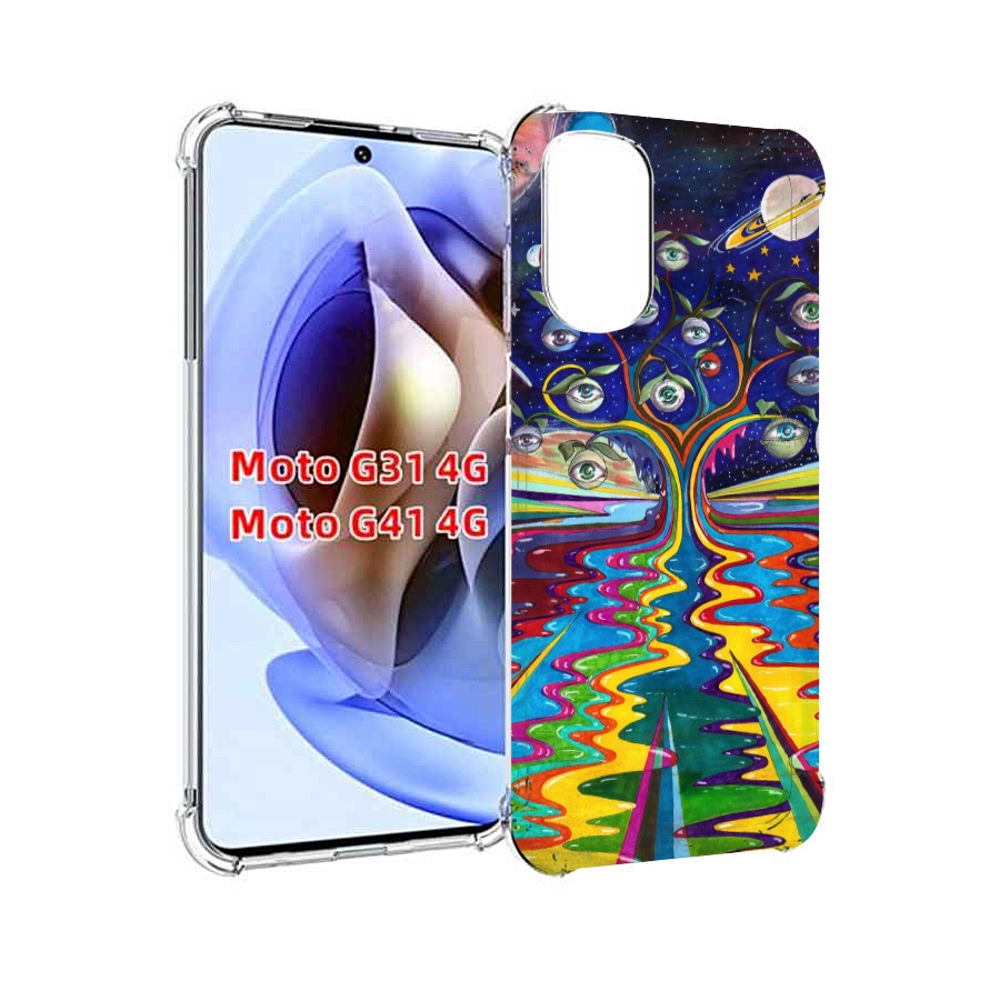 Чехол MyPads дерево с глазами акварель для Motorola Moto G31 4G / G41 4G, Прозрачный, Tocco 
Чехол MyPads дерево с глазами акварель для Motorola Moto G31 4G / G41 4G, Прозрачный, Tocco