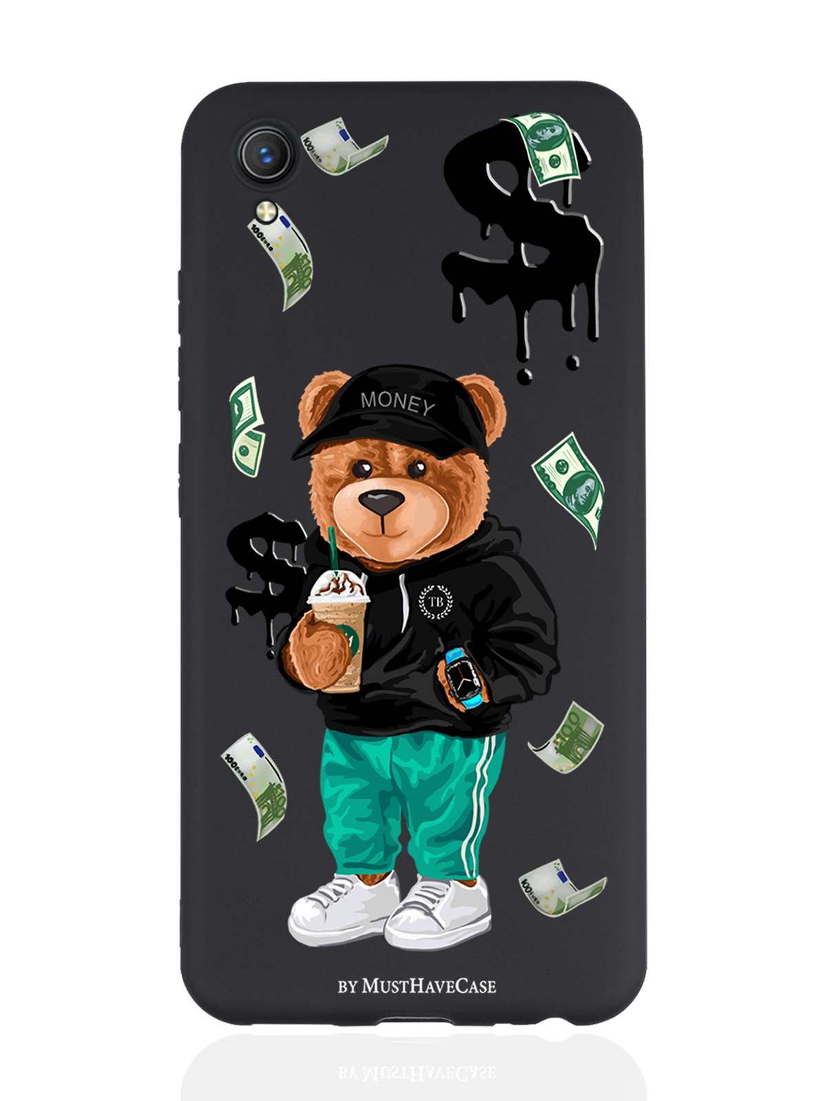 Чехол MustHaveCase для Vivo Y1S/Y91C Tony Bear/ Мишка Тони черный, Черный;зеленый;коричневый
Чехол MustHaveCase для Vivo Y1S/Y91C Tony Bear/ Мишка Тони черный, Черный;зеленый;коричневый