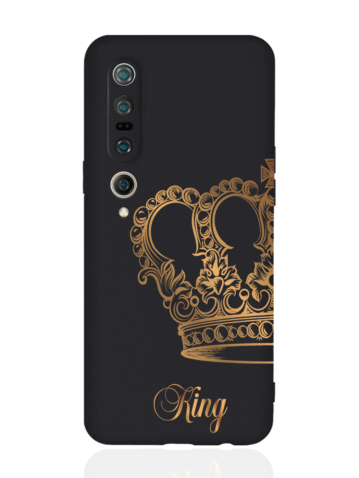 Чехол MustHaveCase для Xiaomi Mi 10 Pro Парный чехол корона King черный, Черный;золотистый
Чехол MustHaveCase для Xiaomi Mi 10 Pro Парный чехол корона King черный, Черный;золотистый