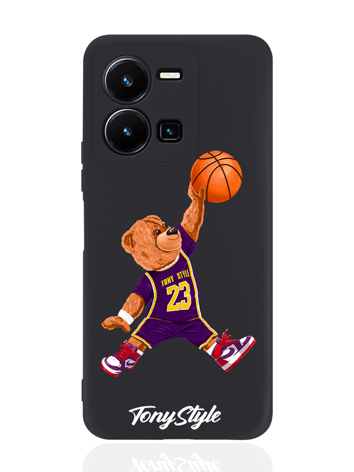 Чехол Tony Style для Vivo Y35 Tony Style баскетболист с мячом черный, Фиолетовый;коричневый;желтый;оранжевый
Чехол Tony Style для Vivo Y35 Tony Style баскетболист с мячом черный, Фиолетовый;коричневый;желтый;оранжевый