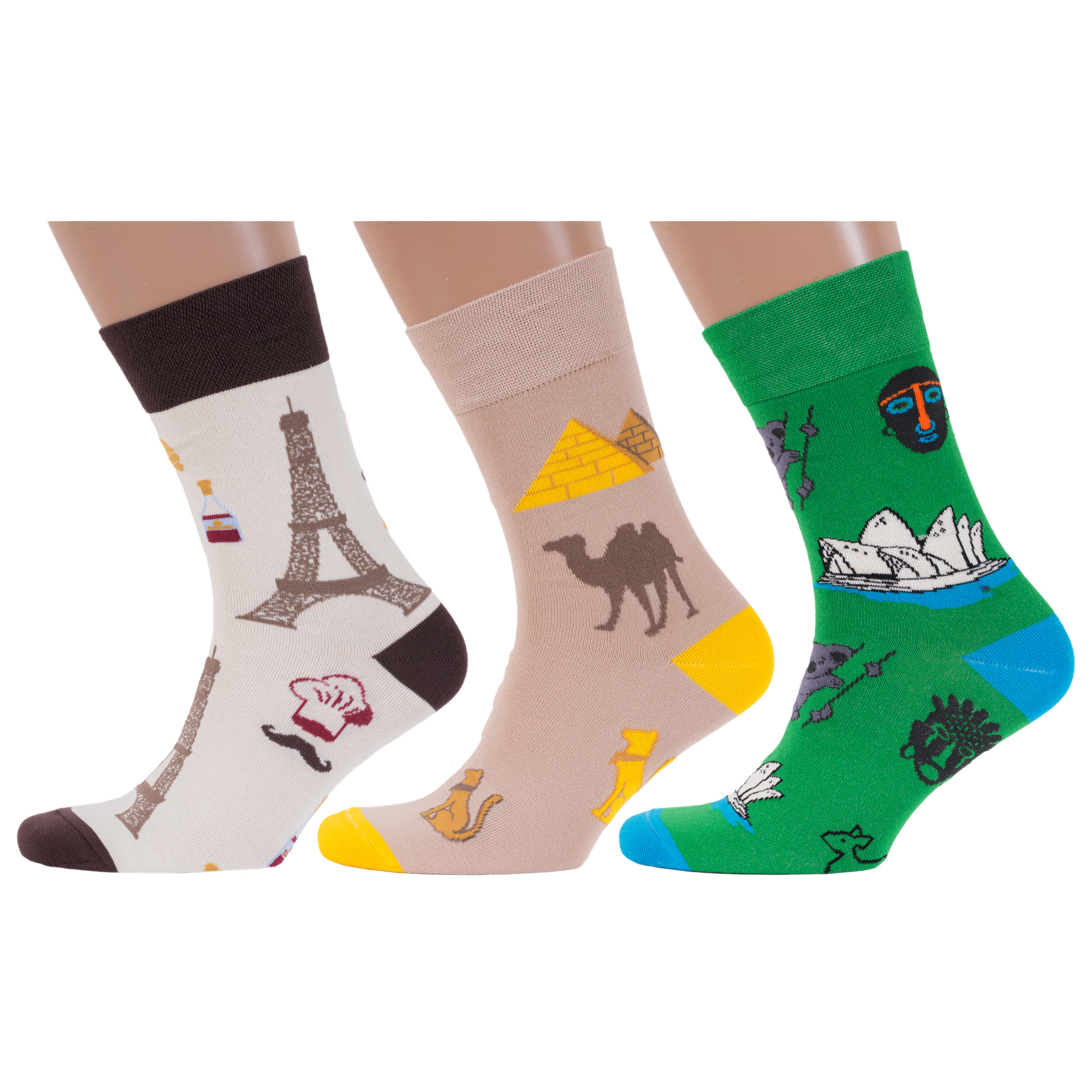 Комплект носков мужских MoscowSocksClub msk3-М04 разноцветных 27, Бежевый;зеленый;разноцветный, msk3-М04
Комплект носков мужских MoscowSocksClub msk3-М04 разноцветных 27, Бежевый;зеленый;разноцветный, msk3-М04