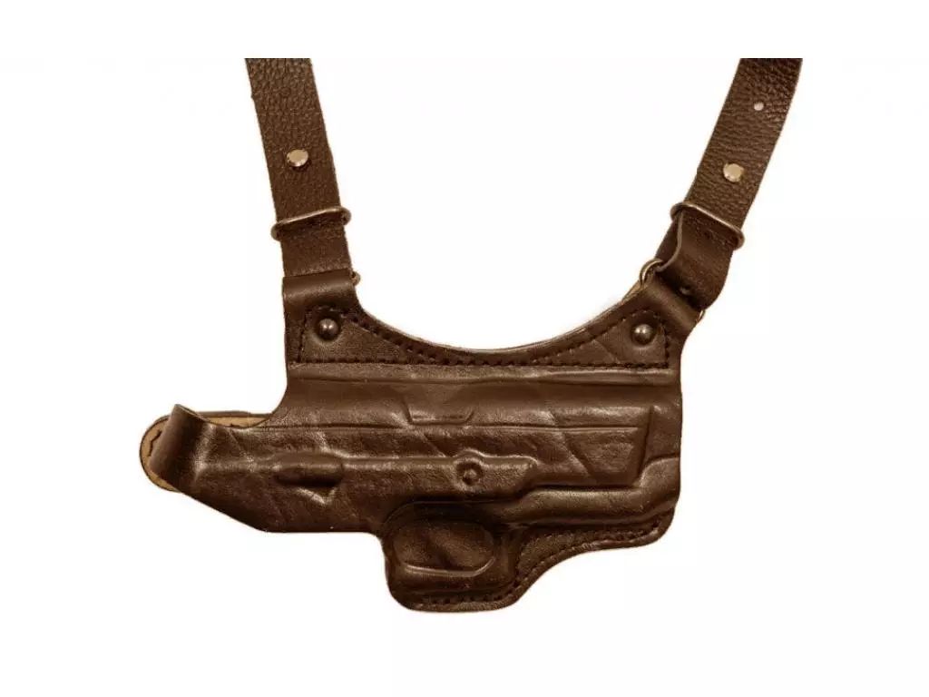Кобура Holster T1 наплечная горизонтального ношения для Grand Power T-10, коричневая кожа, Коричневый
Кобура Holster T1 наплечная горизонтального ношения для Grand Power T-10, коричневая кожа, Коричневый
