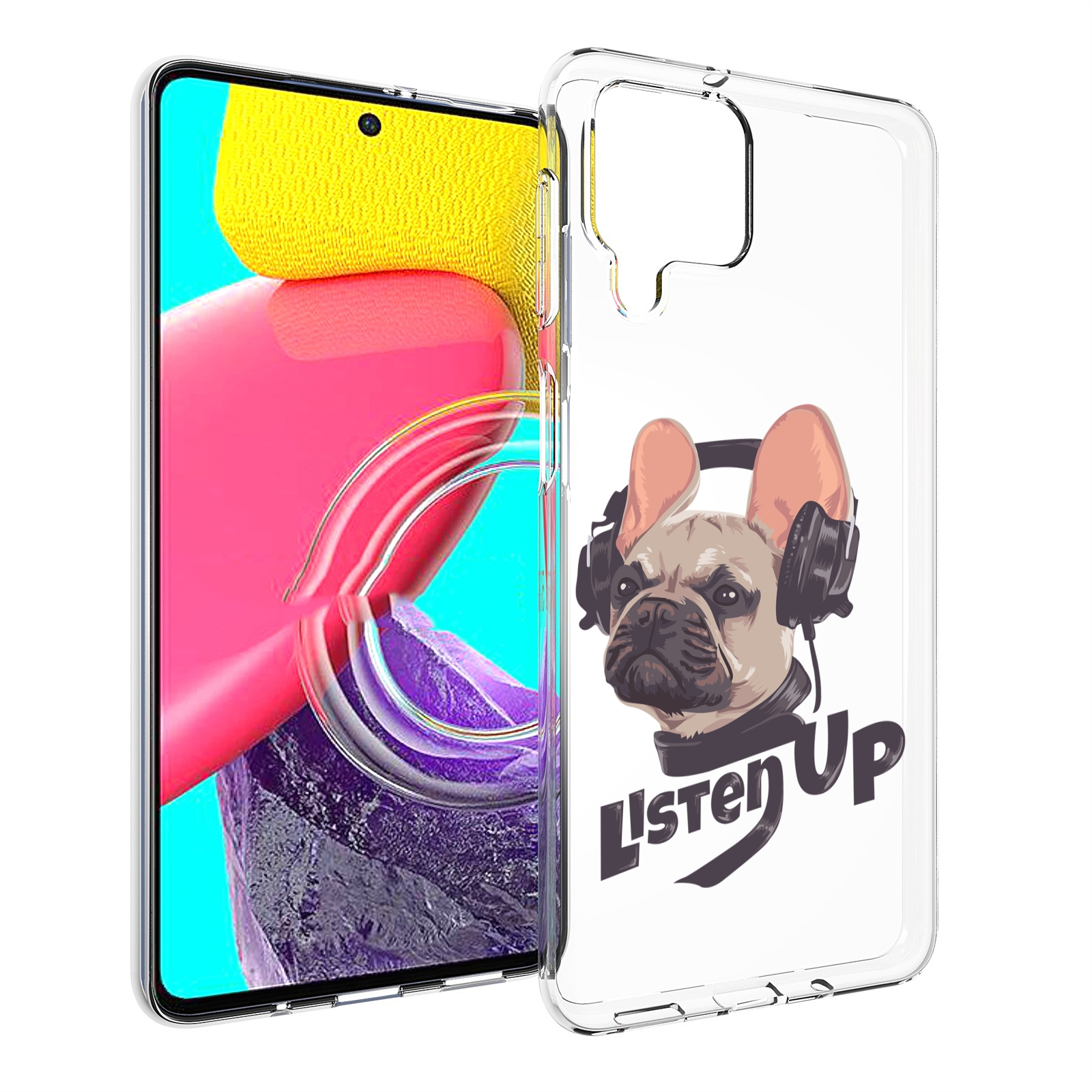 Чехол MyPads бульдог-слушает-музыку для Samsung Galaxy M53 (SM-M536), Прозрачный, Tocco
Чехол MyPads бульдог-слушает-музыку для Samsung Galaxy M53 (SM-M536), Прозрачный, Tocco
