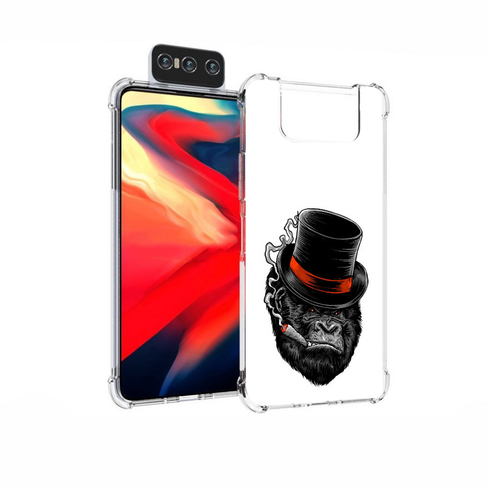 Чехол MyPads Tocco для Asus Zenfone 7 (ZS670KS) дизайнерская горилла, Прозрачный, Tocco
Чехол MyPads Tocco для Asus Zenfone 7 (ZS670KS) дизайнерская горилла, Прозрачный, Tocco
