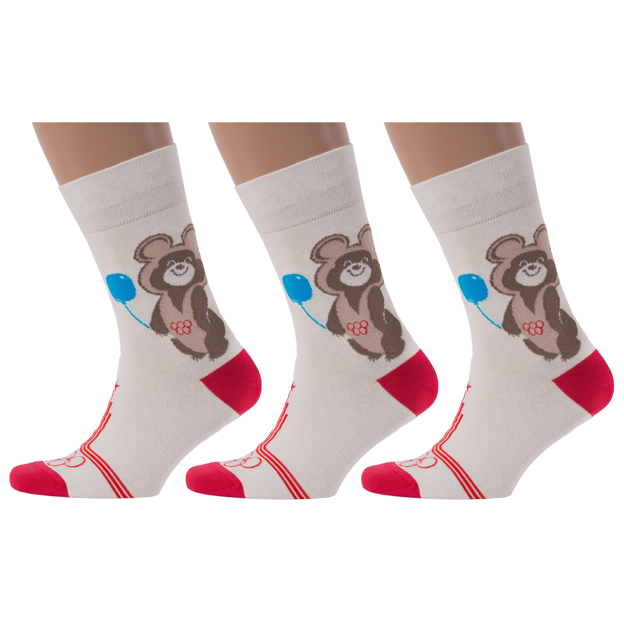 Комплект носков мужских MoscowSocksClub msk3-М06 разноцветных 27, Бежевый;красный, msk3-М06
Комплект носков мужских MoscowSocksClub msk3-М06 разноцветных 27, Бежевый;красный, msk3-М06