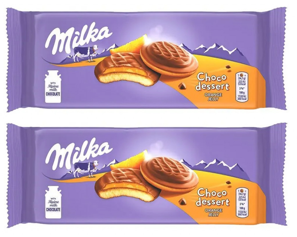 Печенье Milka бисквитное с начинкой Апельсиновое желе, 147 г х 2 шт, Jaffa Delicje Orange Coockies
Печенье Milka бисквитное с начинкой Апельсиновое желе, 147 г х 2 шт, Jaffa Delicje Orange Coockies