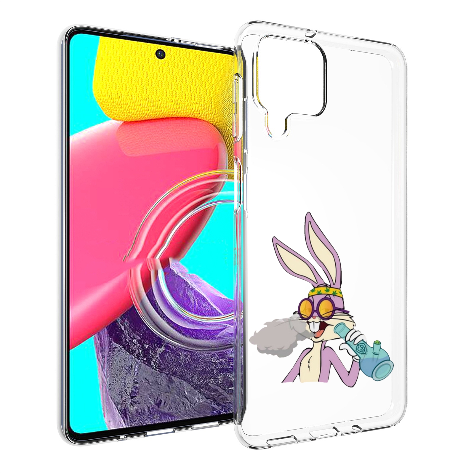 Чехол MyPads бакс-банни-любитель-подымить для Samsung Galaxy M53 (SM-M536), Прозрачный, Tocco
Чехол MyPads бакс-банни-любитель-подымить для Samsung Galaxy M53 (SM-M536), Прозрачный, Tocco