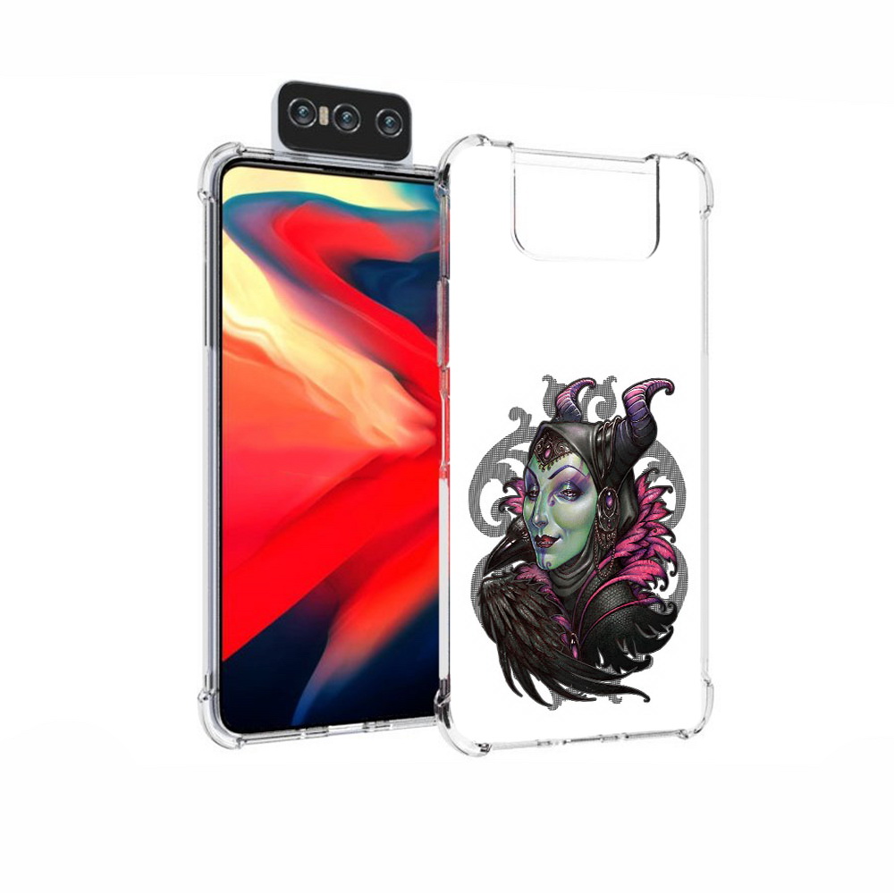 Чехол MyPads Tocco для Asus Zenfone 7 (ZS670KS) зеленая девушка с вороном, Прозрачный, Tocco
Чехол MyPads Tocco для Asus Zenfone 7 (ZS670KS) зеленая девушка с вороном, Прозрачный, Tocco