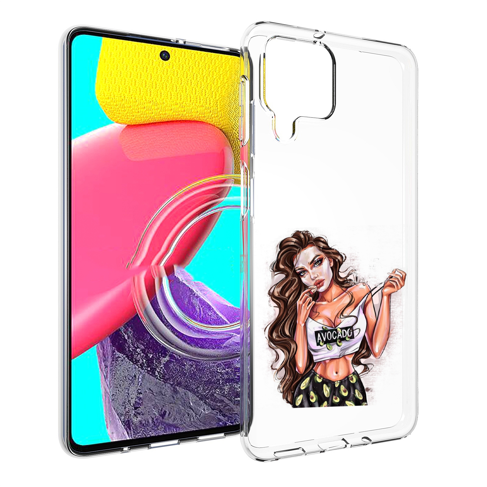 Чехол MyPads Продукты на дом с доставкой женский для Samsung Galaxy M53 (SM-M536), Прозрачный, Tocco
Чехол MyPads Продукты на дом с доставкой женский для Samsung Galaxy M53 (SM-M536), Прозрачный, Tocco