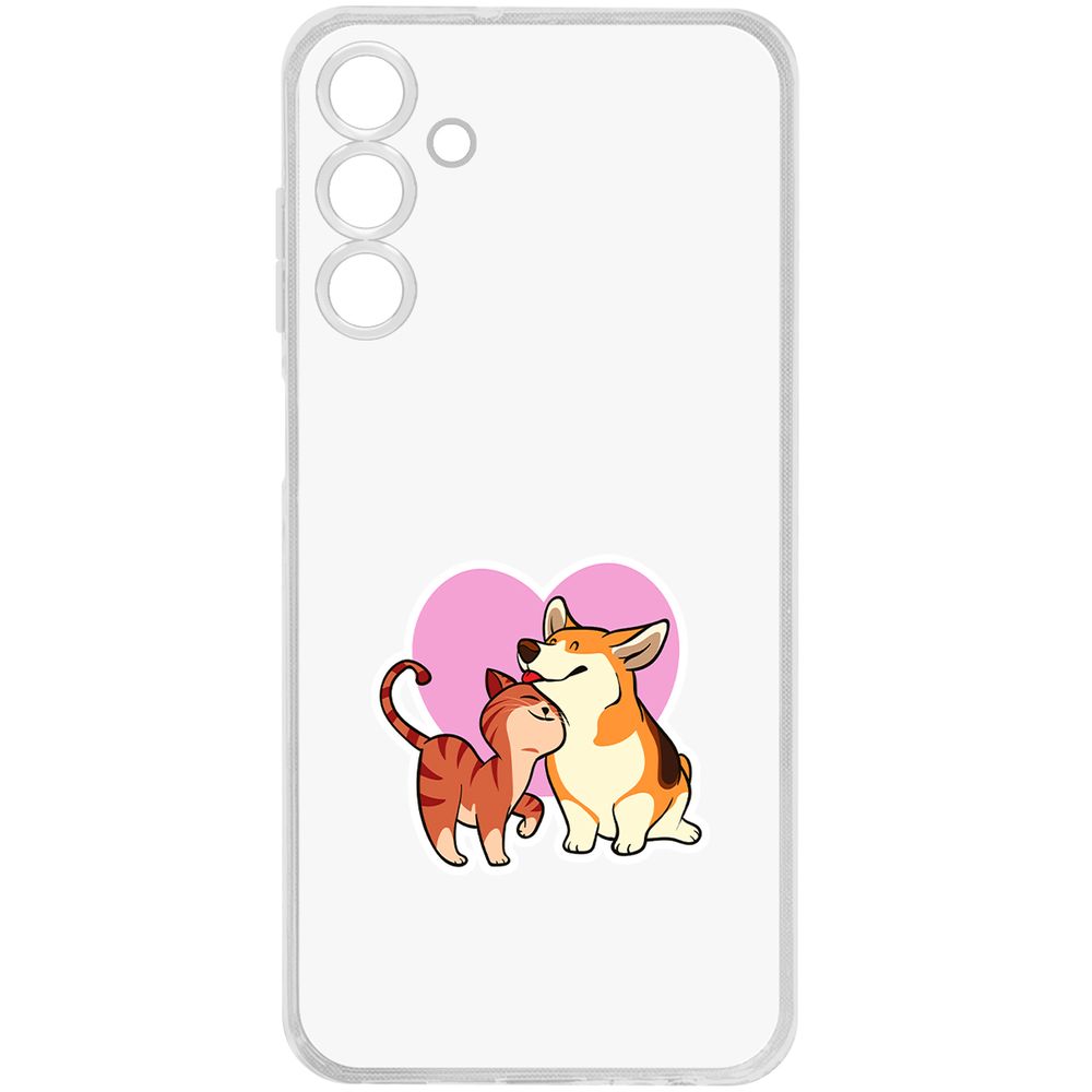 Чехол-накладка Clear Case Любовь противоположностей для Samsung Galaxy A15 4G (A155), Прозрачный
Чехол-накладка Clear Case Любовь противоположностей для Samsung Galaxy A15 4G (A155), Прозрачный