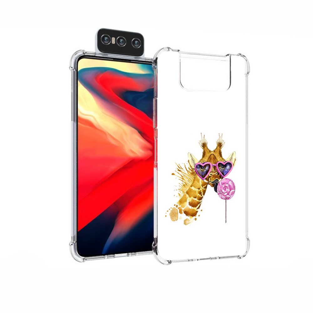 Чехол MyPads Tocco для Asus Zenfone 7 (ZS670KS) акварельный жираф, Прозрачный, Tocco
Чехол MyPads Tocco для Asus Zenfone 7 (ZS670KS) акварельный жираф, Прозрачный, Tocco