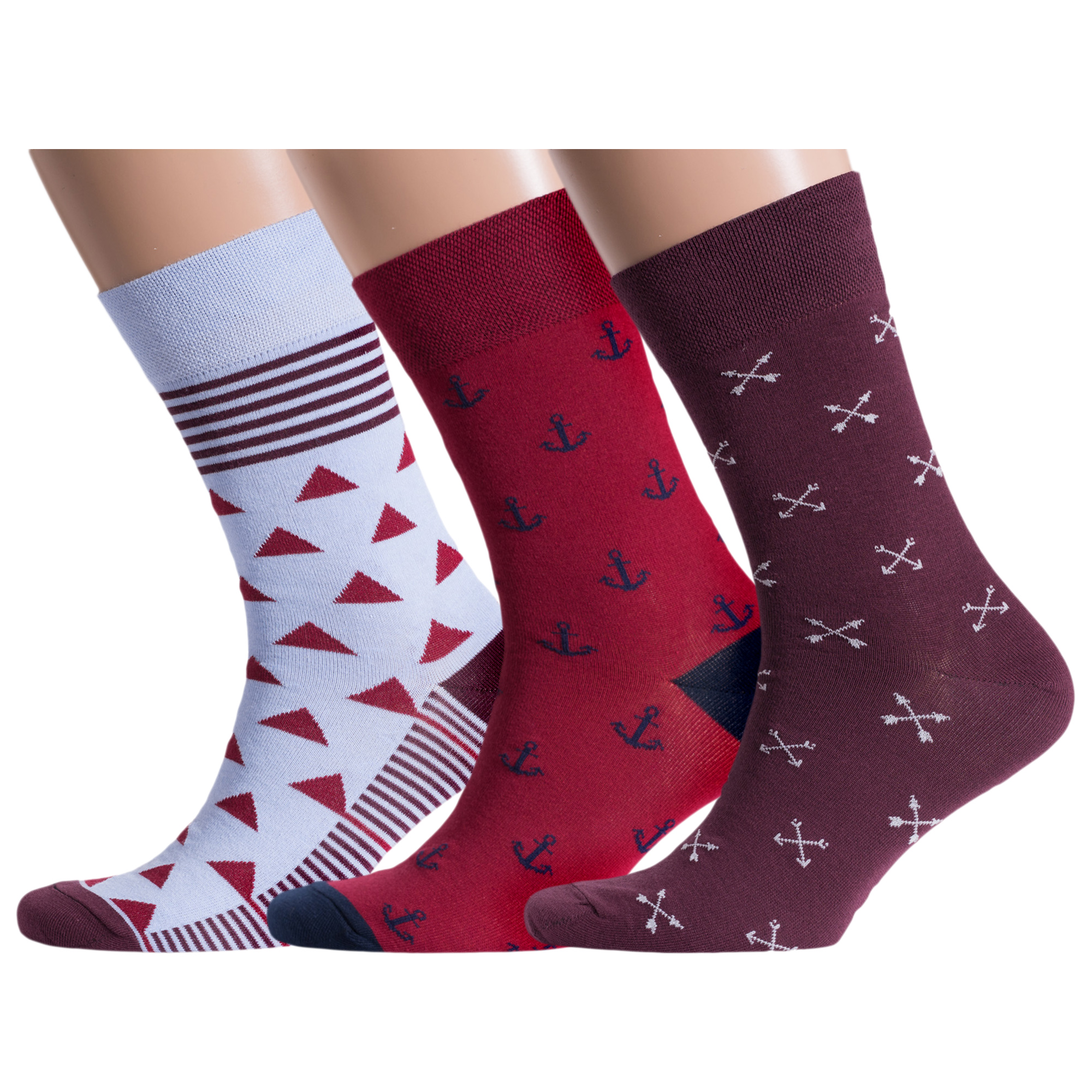 Комплект носков мужских MoscowSocksClub msk3-М09 разноцветных 25, Голубой;красный;бордовый, msk3-М09
Комплект носков мужских MoscowSocksClub msk3-М09 разноцветных 25, Голубой;красный;бордовый, msk3-М09