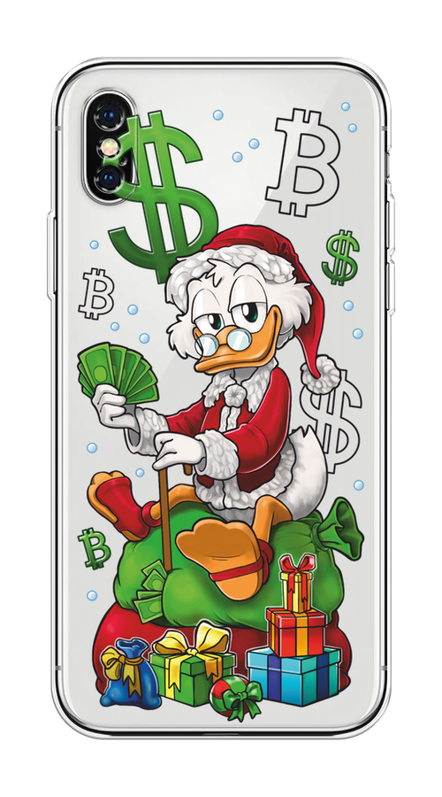 Чехол на Apple iPhone XS Max "Богатый санта Скрудж Макдак", Белый;красный;зеленый, 11950-1
Чехол на Apple iPhone XS Max "Богатый санта Скрудж Макдак", Белый;красный;зеленый, 11950-1