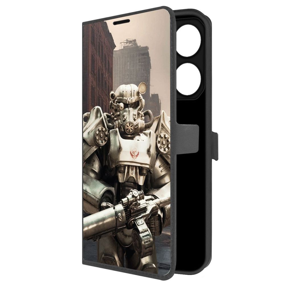 Чехол-книжка Krutoff Eco Book для TECNO Pova 6 Фоллаут (Fallout) - Рыцарь Братства, Черный
Чехол-книжка Krutoff Eco Book для TECNO Pova 6 Фоллаут (Fallout) - Рыцарь Братства, Черный