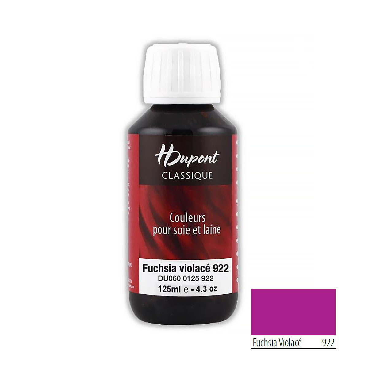 Краска для шелка H Dupont Classiс, DU0600125, 125 мл (922 фуксия), Фиолетовый, 7732938
Краска для шелка H Dupont Classiс, DU0600125, 125 мл (922 фуксия), Фиолетовый, 7732938