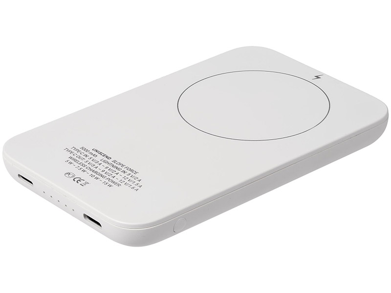 Внешний аккумулятор Uniscend Slope Force 5000mAh 5000 мА/ч, белый (23024.60), Slope Force 5000mAh
Внешний аккумулятор Uniscend Slope Force 5000mAh 5000 мА/ч, белый (23024.60), Slope Force 5000mAh