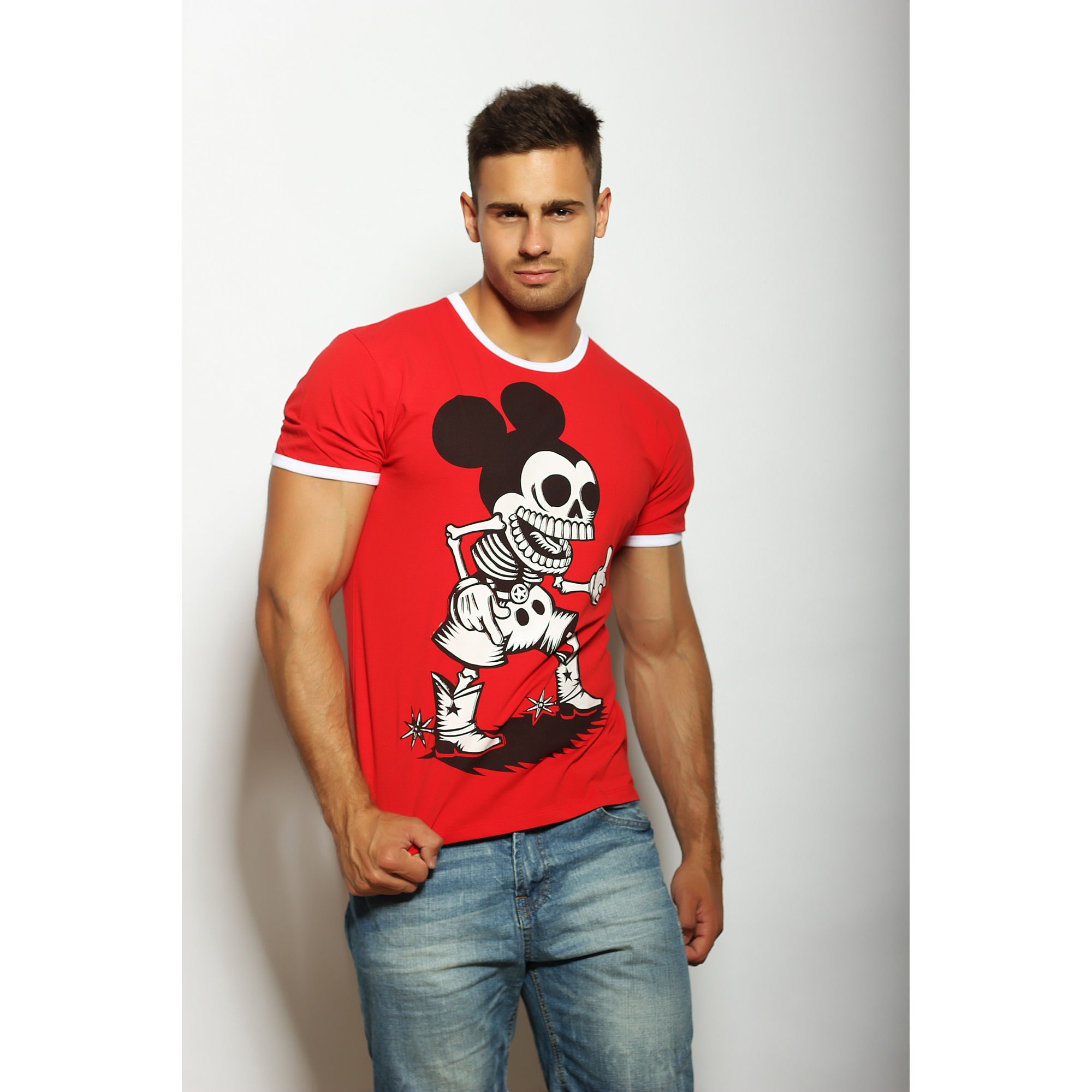 фото Футболка мужская 040237m-ep fra'n'co красная 2xl