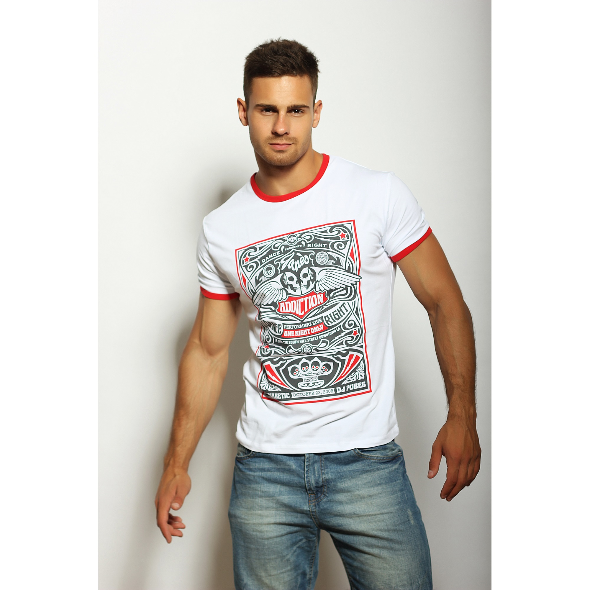 фото Футболка мужская 020466m-ep fra'n'co белая xl