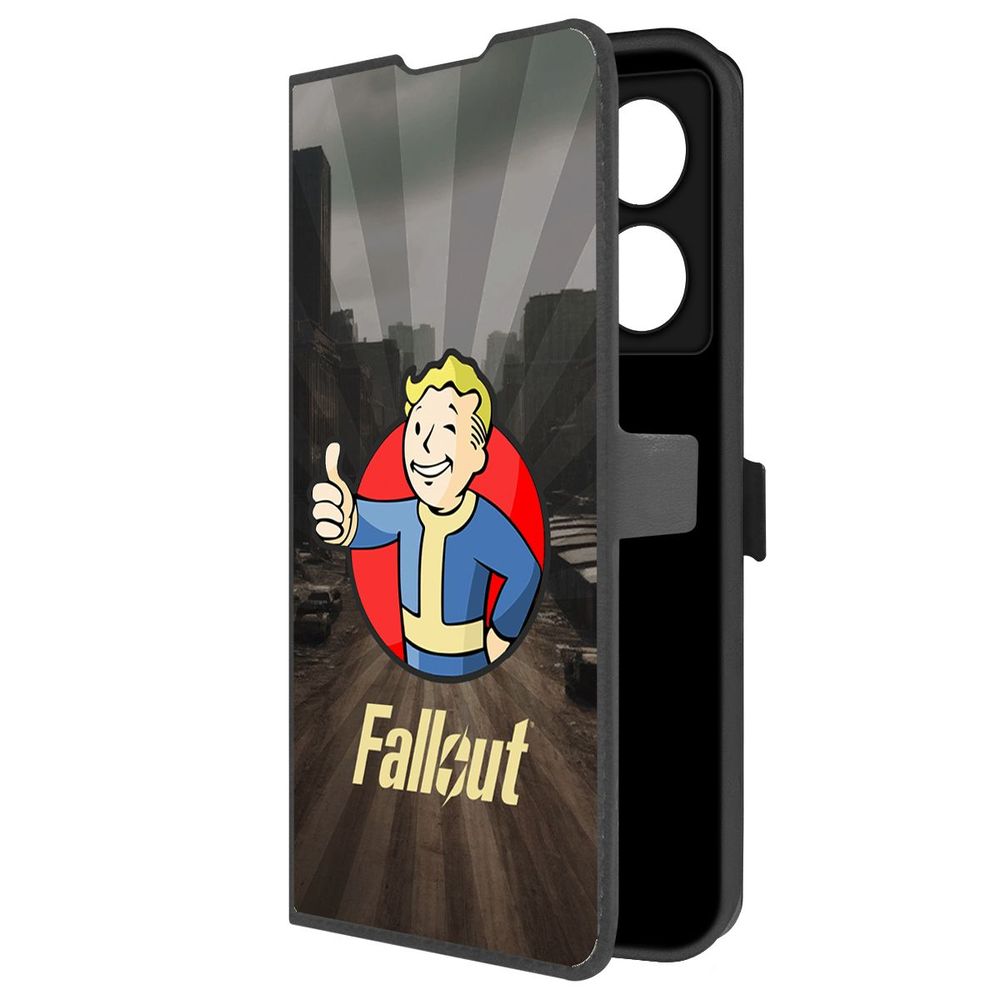 Чехол-книжка Krutoff Eco Book для INFINIX Note 40 Pro 5G Фоллаут (Fallout) - Волт-бой, Черный
Чехол-книжка Krutoff Eco Book для INFINIX Note 40 Pro 5G Фоллаут (Fallout) - Волт-бой, Черный